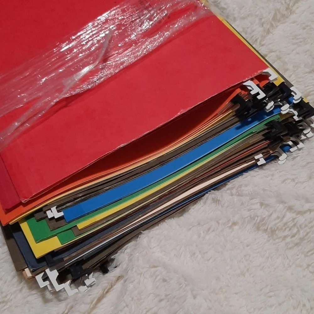 Bundle of Assorted Letter Size Folders